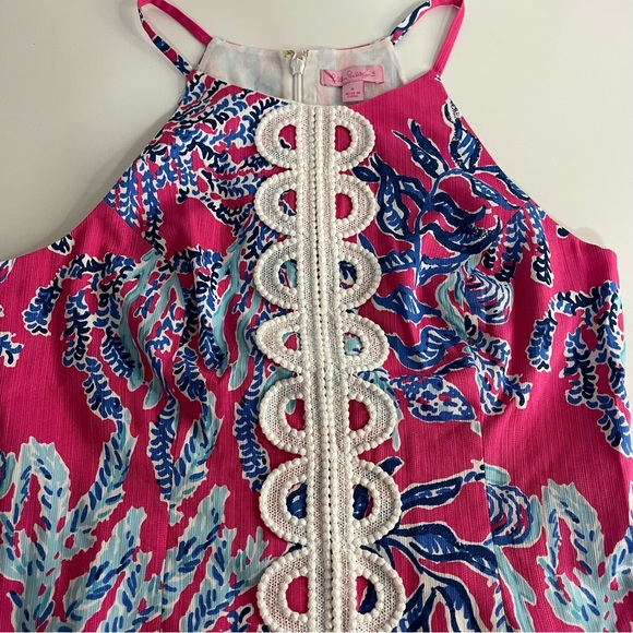 Lilly Pulitzer Tops - Lilly Pulitzer Annabelle‎ Top Capri Pink Samba Tank 8
